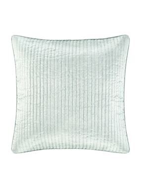 J Queen New York Prestige Light Blue Euro Sham New 26x26 Square Cover Floral $84